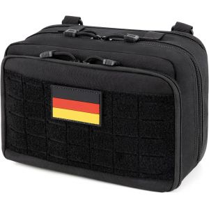 Jgd-Molle Large Tactical Pouch: Pochette Edc Pochettes D'outils M&eacute;dicaux Sacoche Administrative Extensible Sacoche Utilitaire Pour L'organisation Des Accessoires - Neuf