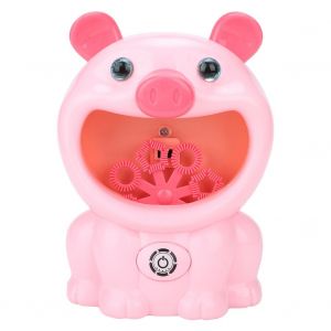 Jouet De Bain Pour Bebe, Souffleur De Bulles En Forme De Cochon, Machine A Bulles Avec Musique Et Lumiere Pour Nourrissons Et Enfants - Neuf