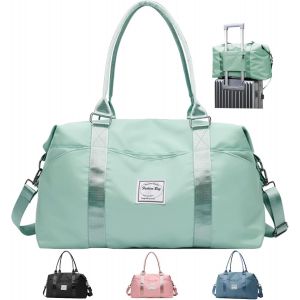 Sac De Voyage, Sac De Sport, Sac Week-End, Sac De Sport, Sac De Voyage Homme, Sac De Voyage Femme Imperméable Pour Femme Et Homme, Voyage, Yoga, Sport, Fitness, Vert - Neuf