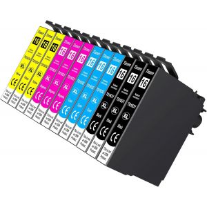 ERYI-Cartouche 16Xl Compatible Pour Cartouche Epson 16Xl Cartouches Epson Wf 2630 Pour Epson Wf-2630 Wf-2510 Wf-2520 Wf-2010 Wf-2530 Wf-2630 Wf-2650 Wf-2660 Wf-2750 (3 Noir 3 Cyan 3 Magenta 3 Jaune) - Neuf