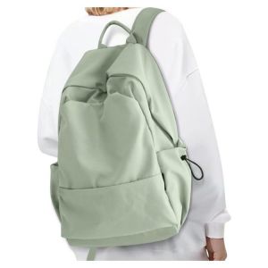Campus vert Sac &agrave; dos pour les Femmes, Casual Sac de Voyage pour 14 Pouces ordinateur Portable pour les Adolescentes, L&eacute;ger Sac &agrave; dos, Imperm&eacute;able &Eacute;tudiant Sac &agrave; dos, le Travail &agrave; Dos pour Hommes - Neuf