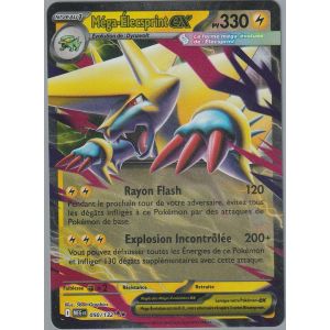 Carte Pokémon - Méga-Elecsprint Ex - 050/132 - Ultra-Rare - Méga-Evolution - Neuf