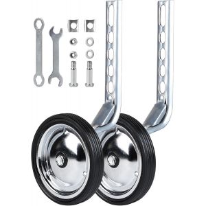 Kal-Roulette Velo Enfant, Pvc + Matériau Métallique Stabilisateur Velo Enfant, Stable Vélo Roue Auxiliaire, Roues Stabilisatrices Pour Vélos 12 14 16 18 Pouces - Neuf