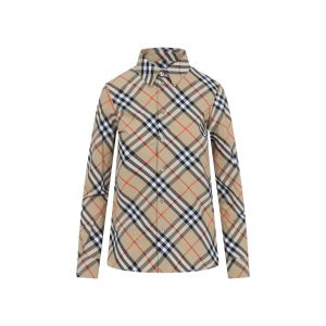 Chemise En Coton Nude & Neutrals Burberry - Neuf