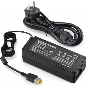 65W Ordinateur Portable Chargeur pour Lenovo ThinkPad T440 T440s T450 T450s T460 T470 X250 X270 G70 G710 Yoga 11 11S IdeaPad Flex 2 3 IdeaPad 500 Cordon d'alimentation - Neuf