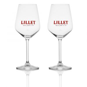 Lot De 2 Verres &Agrave; Cocktail Lillet 45 Cl, Neuf Et Officiel - Neuf