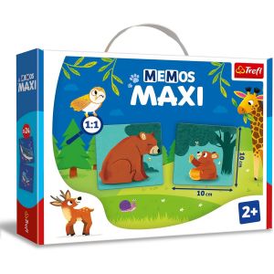 MDY--Mémos Maxi Animaux et Leurs Enfants-Jeu de Mémoire Educatif pour Les Plus Jeunes,de Gros Eléments et de Carton Epais, Jeu pour Les Enfants à partir de 2 Ans - Neuf
