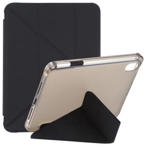 Étui En Cuir Tpu Transparent Pour Ipad Mini 2024 / Mini 6, Avec Support Et Emplacement Pour Stylo - Noir - Neuf