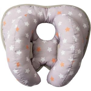 Oreiller De Voyage Pour Bébé Pour Poussette Ou Lit (25 X 22 Cm), 2 En 1 Pour Poussette, Support De Tête Et De Cou Souple, Oreiller De Voyage Réglable Pour Bébé De 6 Mois À 2 Ans - Neuf