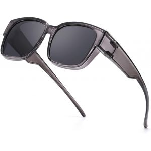 Surlunettes De Soleil Lunettes De Soleil Homme Polarisées Clip Lunettes De Soleil Femme Clip Solaire Pour Lunettes De Vue Attache Lunettes Uv400 Protection - Neuf