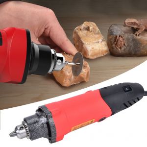 Meuleuse electrique rouge a 6 vitesses variables, outil de polissage a tige souple en metal, 240 W, prise UE 220 V - Neuf