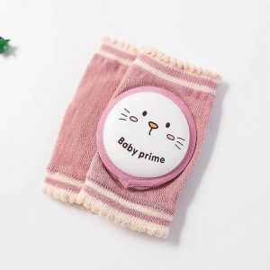 1 Paire De Genouillères Pour Bébés Sécurité Pour Enfants Coussin De Coude Rampant Bébé Tout-Petits Bébé Chauffe-Jambes Protecteur De Soutien Du Genou Bébé Kneec (Chat Rose) - Neuf