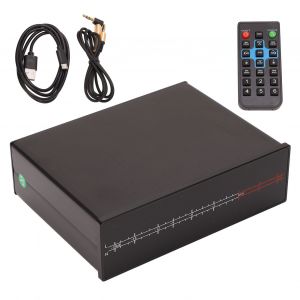 XYONG Sonometre a LED double canal, analyseur de spectre audio PPM VU avec telecommande DC 5 V 1 A - Neuf