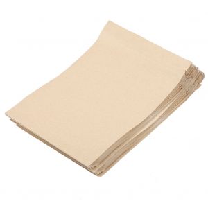 Hjlian Lot De 100 Sachets Alimentaires En Papier Kraft Reutilisables Et Refermables Pour Conserver Biscuits, Aliments Secs Et Collations - Neuf