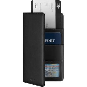 Porte Passeport Portefeuille De Voyage,Porte Passeport En Cuir Couverture Rfid Bloquant L'Organisateur De Documents De Voyage Pour Femmes Hommes - Neuf