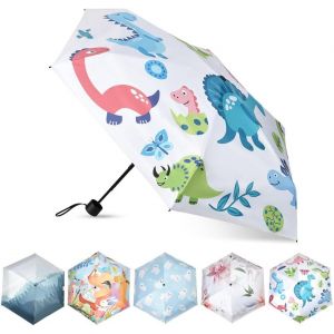 Mini Parapluie Pliant, Parapluie De Voyage Pliable Parapluie Homme Femme Parapluies Pliants, Manuel Compact R&eacute;sistant Au Vent Parapluie Poign&eacute;e En Alliage Compact Et Fort En Aluminium - Neuf