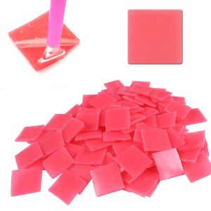 Ayuhr-Diamant Peinture Colle Argile,Diy Argile De Colle De Peinture,Diamond Painting Accessoires,Peinture Diamant Accessoire,Bloquage Plâtre Diamant Peinture,Diy Diamant Peinture Cire,2 X 2 Cm,120pcs - Neuf