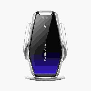 Support De Chargeur Sans Fil Rotatif &Agrave; 360 Degr&eacute;s Pour Iphone, Samsung, Huawei, Xiaomi - Argent - Neuf