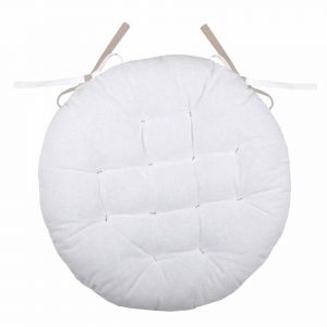 Galette De Chaise Ronde Et Bicolore - Neuf