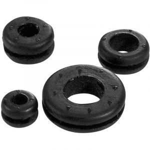 Lapp - Passe-c&acirc;bles Skindicht La 8 61713570 Max. Des Bornes 8 Mm Caoutchouc-chloropr&egrave;ne Noir 100 Pc(s) V129171 - Neuf