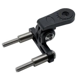 Support De Phare De Vélo Universel Et Durable ¿ Aluminium Et Plastique Légers, Design Rotatif, Poignée Antidérapante, Noir - Neuf