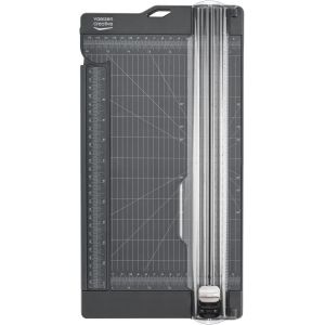 Vaessen Creative 2207-108 Massicot Et Plaque De Rainurage 6¿ Pour Scrapbooking, Création De Cartes Et Autres Loisirs Créatifs En Papier, Plastique, Blanc, 15,2 X 30,5 Cm - Neuf