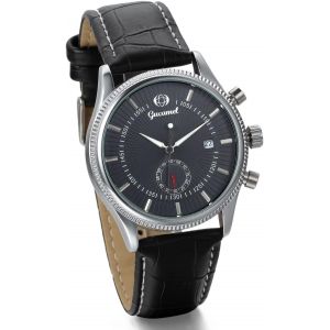 Eryi-Montre Homme Mécanique Automatique Classique Cadran Calendrier Remontage Bracelet Cuir Alliage Avec Boîte Cadeau De Montre - Neuf