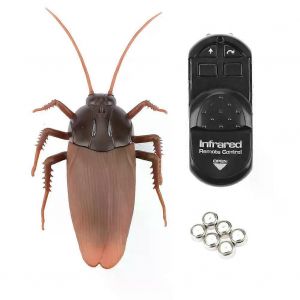 Télécommande infrarouge Faux cafard jouet animal insectes effrayant drôle truc bugs - Neuf