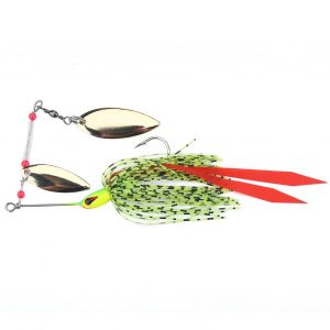 Leurres De Peche Terminator Spinning Bait Lot Buzz Baits Avec Jupes Accessoires De Peche - Neuf
