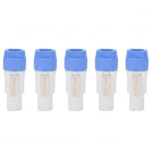Lot de 5 connecteurs de sortie audio/video professionnels a 3 conducteurs pour haut-parleur, pour scene, karaoke - Neuf
