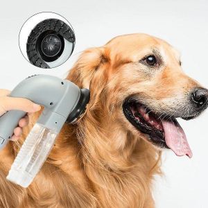 Brosse Électrique Pour Animaux De Compagnie - Épilateur Pour Chiens Et Chats, Doux Et Silencieux, Facile À Nettoyer, Fonctionne Sur Batterie - Neuf