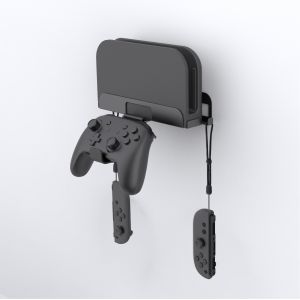 Support de rangement mural pour Switch 2 avec support de manette - Neuf