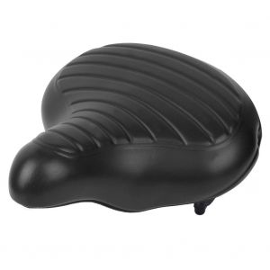 Selle De Vtt Epaisse A Absorption Des Chocs Pour Velo Electrique, Accessoire De Cyclisme Noir - Neuf