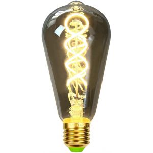 Kaleidoscope-Led Ampoules Ampoule Vintage 4w Dimmable Verre Fumé 2700k Blanc Chaud Vis E27 Base 220 / 240v Ampoules Décoratives St64[Q1903] - Neuf