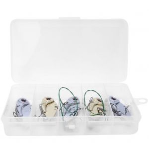 Lot De 5 Leurres De Peche Artificiels Swimbait De 20 G, Appats Durs Vib Avec Hamecon Triple, Accessoires De Peche - Neuf