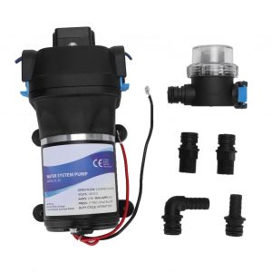 Pompe a eau auto-amorcante exterieure electrique CC en plastique pour camping-car, yacht FL-30 12 V - Neuf