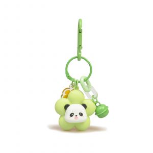 Panda mignon Trousseau de cl&eacute;s pour les Femmes, Doux comme une Peluche Sac &agrave; dos de Charme, L&eacute;ger porte-cl&eacute;s Accessoires, Cadeau Id&eacute;al pour les Amoureux des Animaux - Neuf