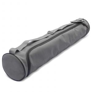 Sac &Agrave; Dos De Yoga Ajustable Avec Fermeture &Eacute;clair Int&eacute;grale, Rangement Durable Pour Tapis De Pilates Et Fitness (Gris) - Neuf