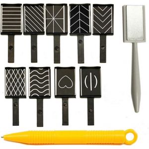 Kal-Pièces Aimant Bâton Aimant Stylo Manucure Nail Art Outil Pour Magie Magnétiques 3d Chat Oeil Effet Poudre Gel Vernis À Ongles Diy - Neuf