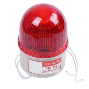 Ac 15w Lumière Rouge Colonne De Signal Industrielle Lampe D'avertissement Flash - Neuf