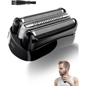T&ecirc;te De Rasage De Rechange 32b Compatible Avec Les Rasoirs Braun Series 3 Pour Homme 3020s, 3040s, 3080s, 3090s, 320s, 3050cc Doux Pour La Peau, Durable Et Pr&eacute;cis Pour Un Rasage Quotidien - Neuf