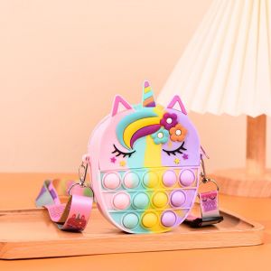 Sac À Bandoulière 2 En 1 Pour Jouets Sensoriels Et Anti-Stress Pour Filles, Idéal Pour Femmes Et Enfants. - Neuf