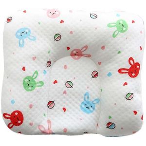 Oreiller En Forme De U Pour Bébé (Lapin), Traversin En Coton En Forme De U Pour Nouveau-Né, Coussin Anti-Tête Plate, Cadeau De Pâques Pour Siège Auto Pour Enfants - Neuf