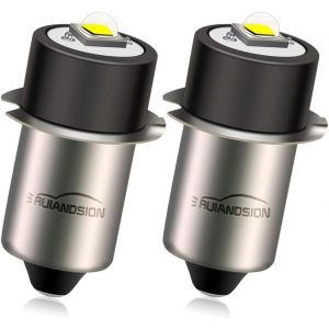 Sjzg-Lot De 2 Ampoules Led 1-9 V P13.5s Pour Lampe De Poche 1,5 V 3 V 4,5 V 6 V 9 V Remplacement Pour Lampe De Poche, Lampe, Lampe De Travail - Neuf