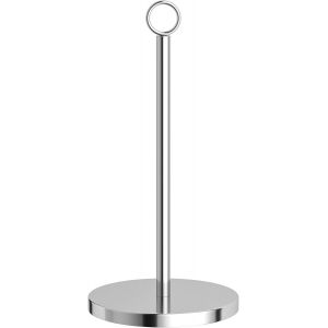 Eryi-Porte-Rouleau D'essuie-Tout De Cuisine Argenté, Porte-Serviettes En Papier Pour Rouleaux Standard Et Grands Pour Cuisine Et Table À Manger, Plan De Travail, Porte-Rouleau D'essuie-Tout Sans Perç - Neuf