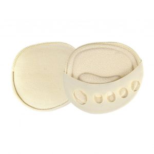 Lot De 2 Paires De Coussinets De Compression Anti-Fatigue Pour L'avant-Pied, Coussinets Rembourres Doux Pour Soulager La Douleur, Pour Femmes Et Hommes, Couleur Chair, S (35 A 39 M) - Neuf