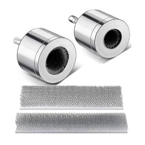 Paquet de 2 nettoyeurs de pipes en cuivre métallique avec 2 brosses remplaçables Brosse de nettoyage de tube pour perceuse électrique (1/ - Neuf