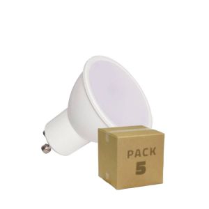 Pack De 5 Ampoules Led 12/24v Gu10 6w 600 Lm No Flicker 3000k Blanc Chaud - Neuf