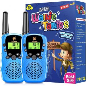 ERYI-Talkie Walkie Enfants, Jouet Garcon 3 4 5 6 Ans Cadeau Garçon 3-12 Ans Jeu Exterieur Enfant Jardin Jouets Pour Enfants 3-12 Ans Cadeau Anniversaire Garçon 3-12 Ans Jouet Enfant - Neuf