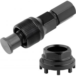 Kit D'outils De Verrouillage De Vélo,42 Mm Outil De Pédalier De Vélo 8-Dents Lockring Tool,Universelle Extracteur Pédalier Pour De Nombreux Types De Vélos - Neuf